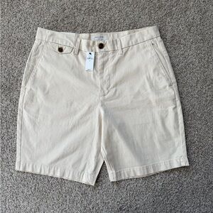 Banana Republic Lived In Shorts Mens 32 Beige NWT $60 Retail